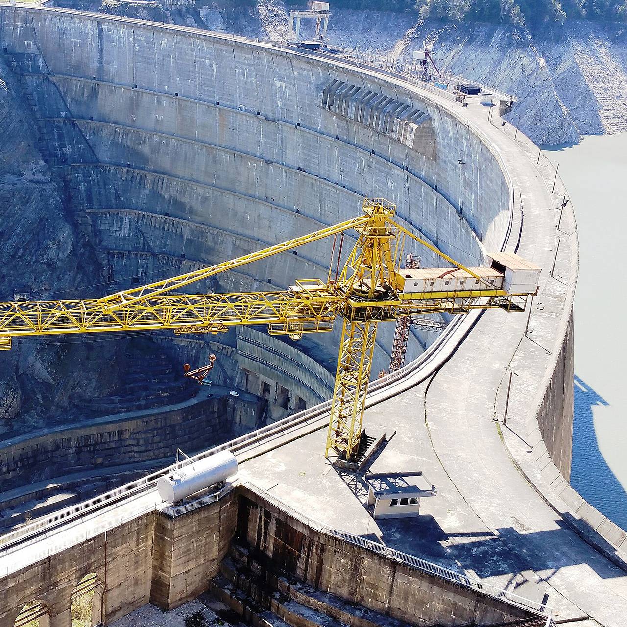 Ингурская ГЭС. Фото: Gaga.vaa / Wikipedia