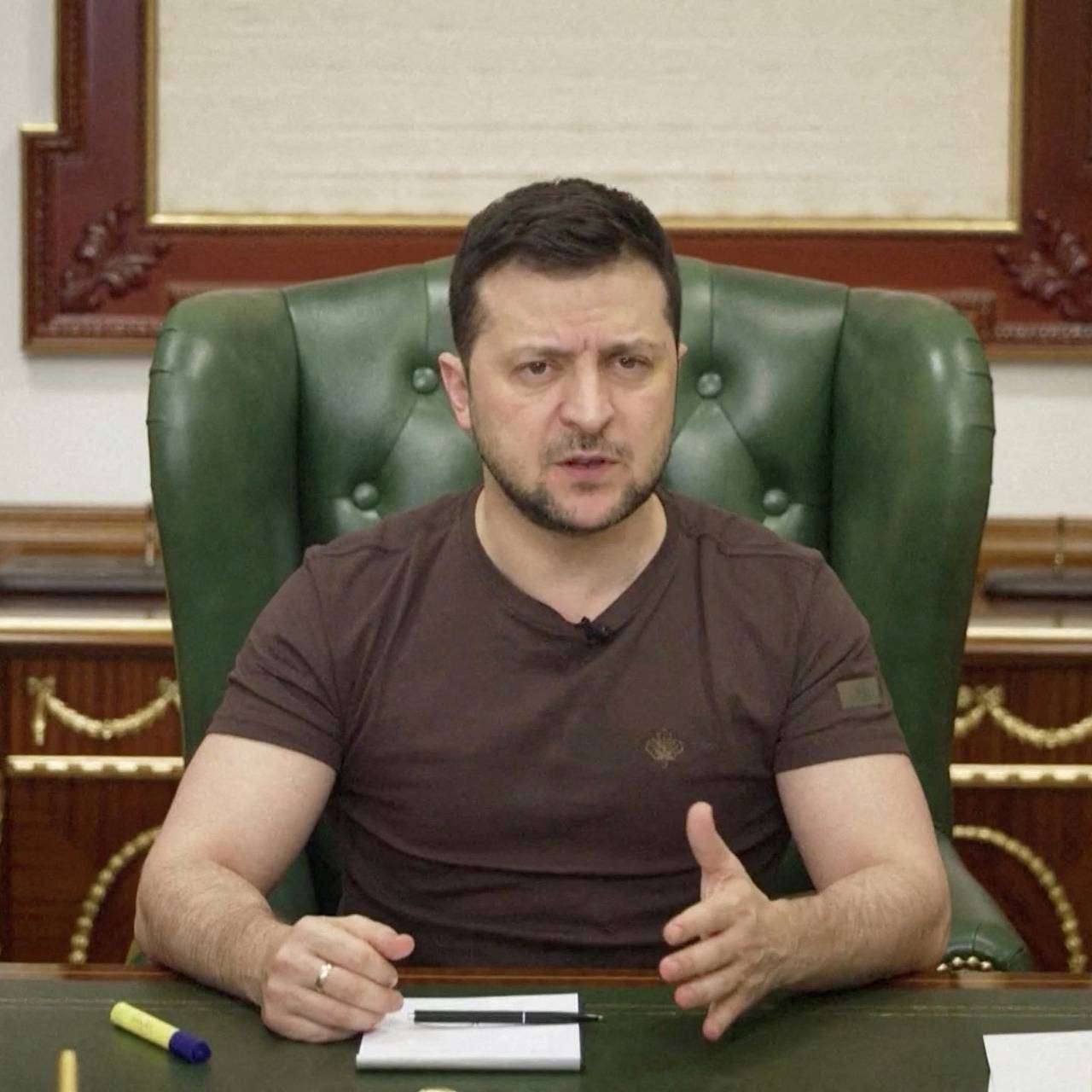 Владимир Зеленский. Фото: Ukrainian Presidential Press Service / Reuters