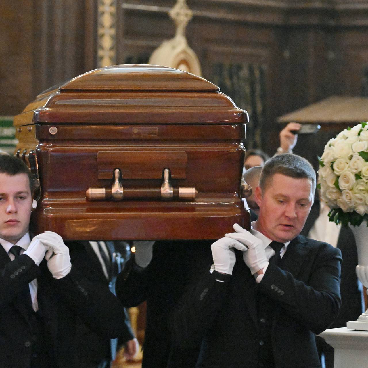 В Москве началась церемония прощания с Зурабом Церетели