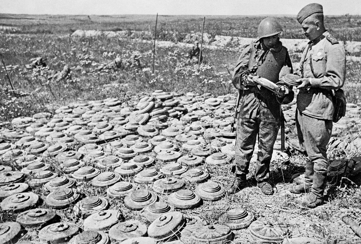 Район Курской дуги, август 1943 года