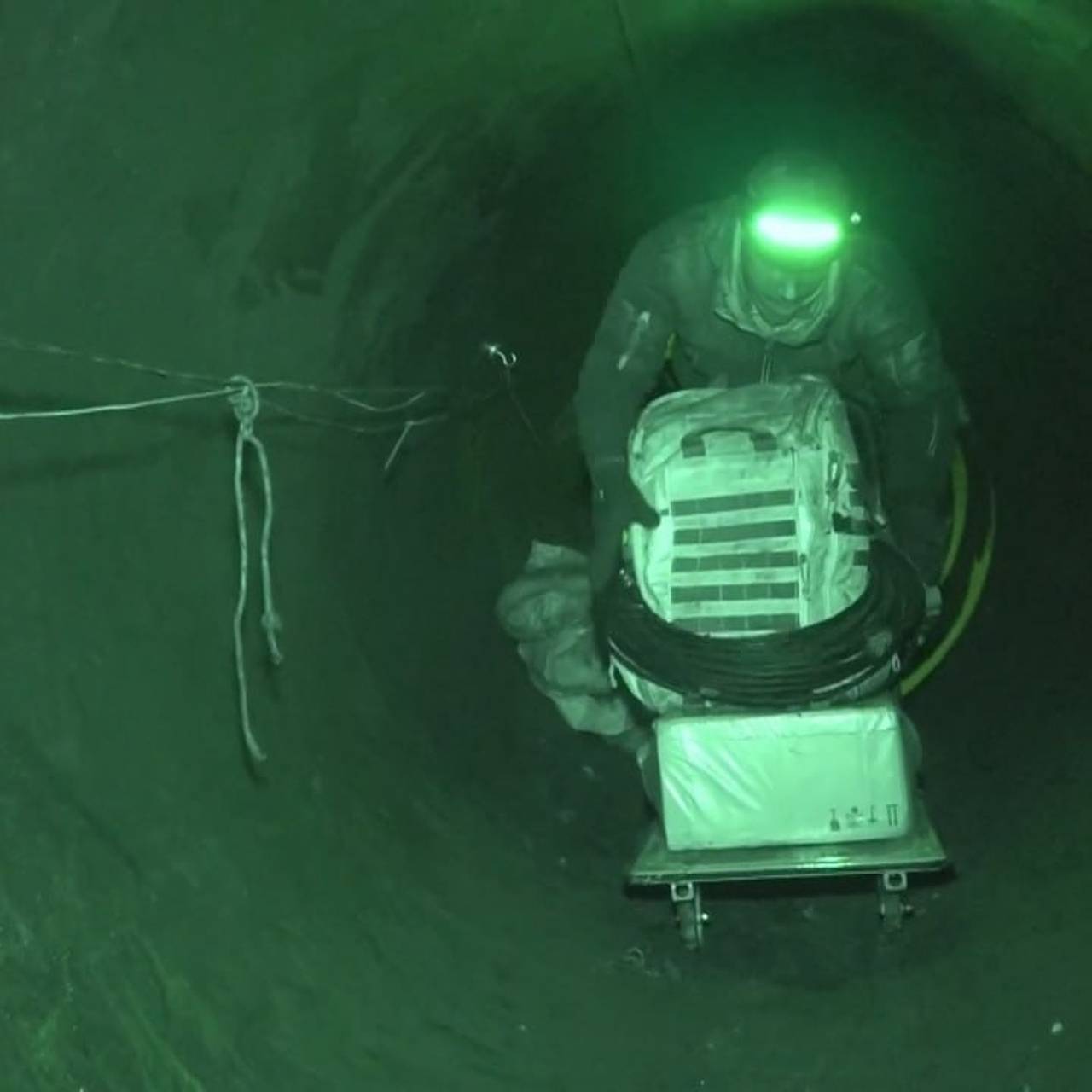 Операция с заходом в тыл ВСУ через газовую трубу.. Фото: Добровольческого корпуса / РИА Новости