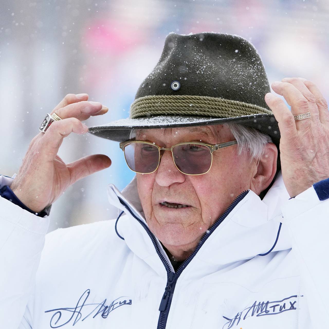 Олимпийский чемпион по биатлону Александр Тихонов . Фото: Александр Вильф / РИА Новости