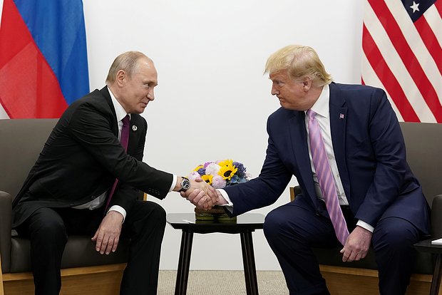 Владимир Путин и Дональд Трамп