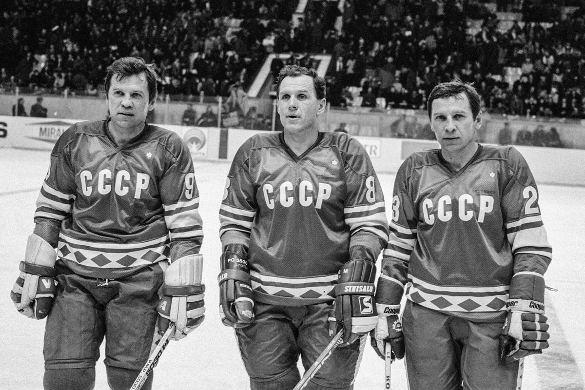 Борис Майоров, Вячеслав Старшинов и Евгений Майоров (слева направо)