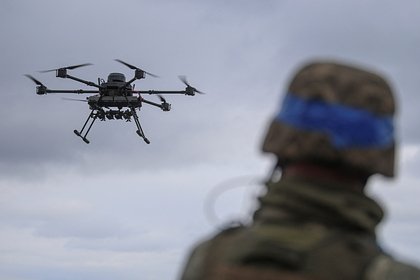 Украинские дроны атаковали спасателей во время тушения пожара