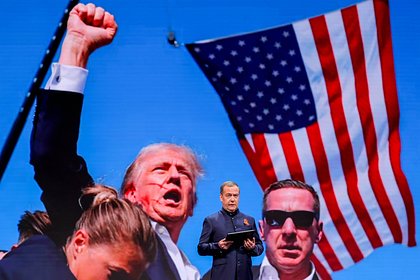 Медведев назвал чушью слова Трампа о победе во Второй мировой войне