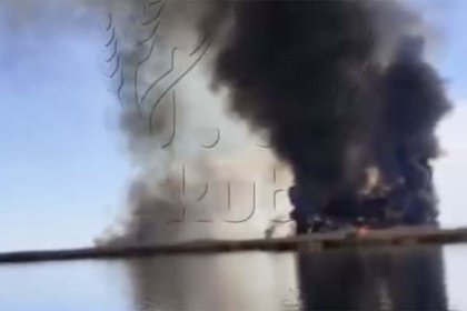 Появилось видео масштабных пожаров в Краснодарском крае