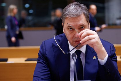 Стала известна причина госпитализации Вучича