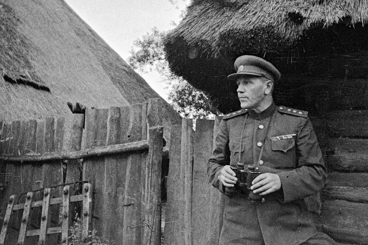 Командующий 3-й армией генерал-полковник Александр Горбатов, 1944 год