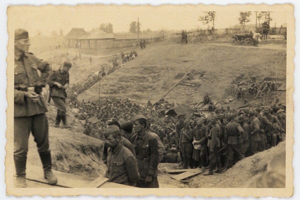Советские военнопленные. Белорусская ССР. Лето 1941 года