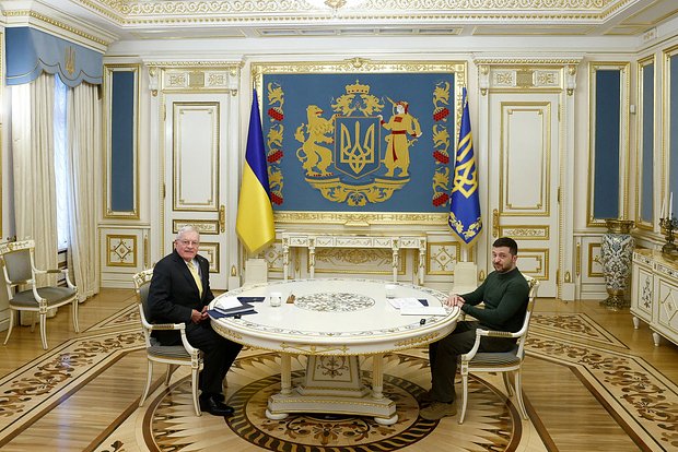 Кит Келлогг и Владимир Зеленский