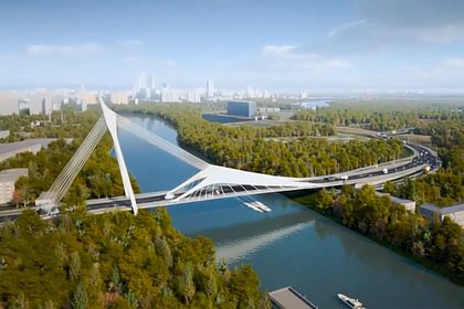 В Москве появится мост-парус