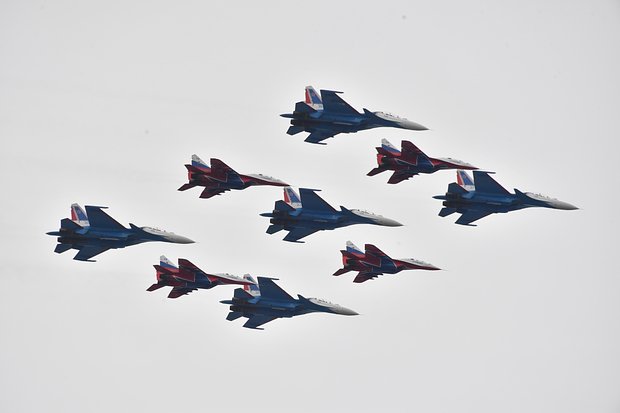 Военный парад на Красной площади