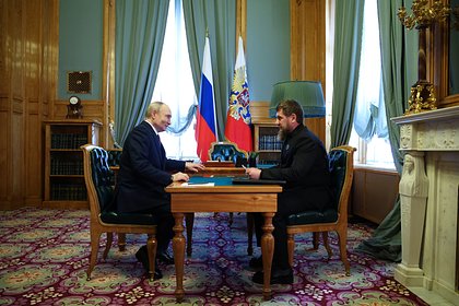 Кадыров рассказал о реакции Путина на «последние рассуждения» о главе Чечни в интернете