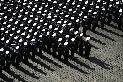 Парад Победы начался на Красной площади в Москве
