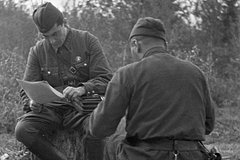 Военный корреспондент Евгений Петров