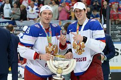 Александр Овечкин и Евгений Малкин