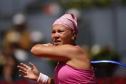 Вторая ракетка России вышла в 1/8 финала турнира в Риме