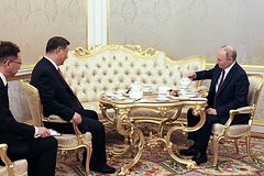 Си Цзиньпин и Владимир Путин