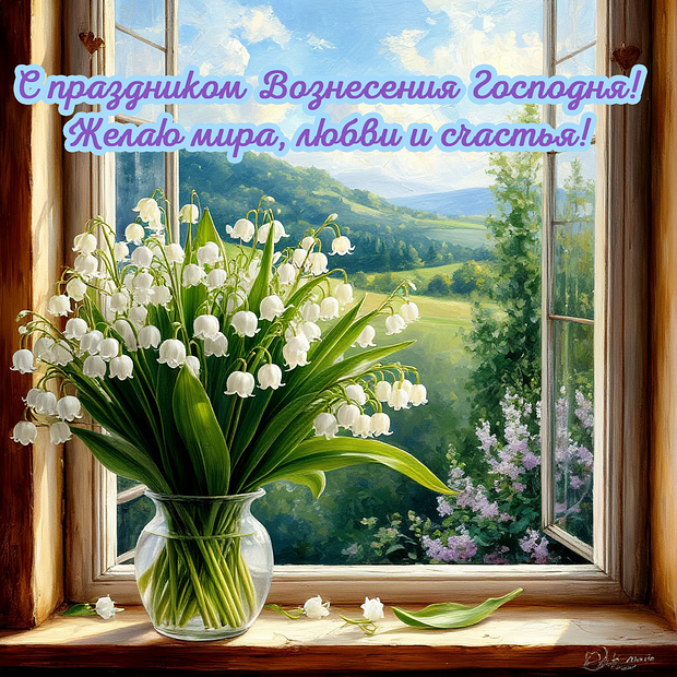 Поздравление с Вознесением Господним