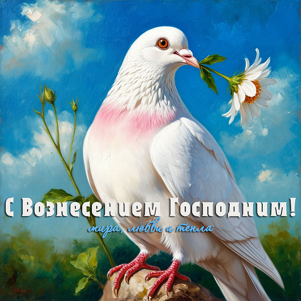 Красивая картинка на Вознесение Господне