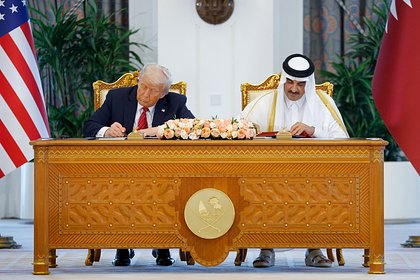 Раскрыты темы переговоров Трампа и эмира Катара