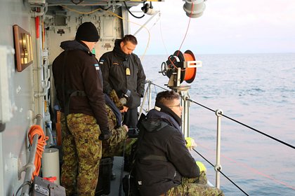 ВМС Эстонии попытались задержать шедший в порт России танкер