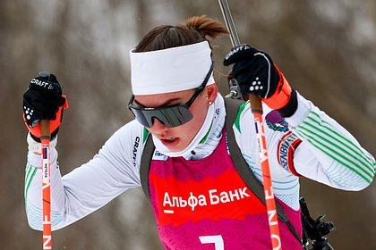 Российская биатлонистка пожаловалась на зарплату