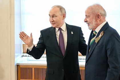 Путин поговорил по телефону с остановившимся в Москве президентом Бразилии