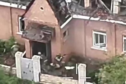 Опубликованы кадры из освобожденного населенного пункта в зоне СВО