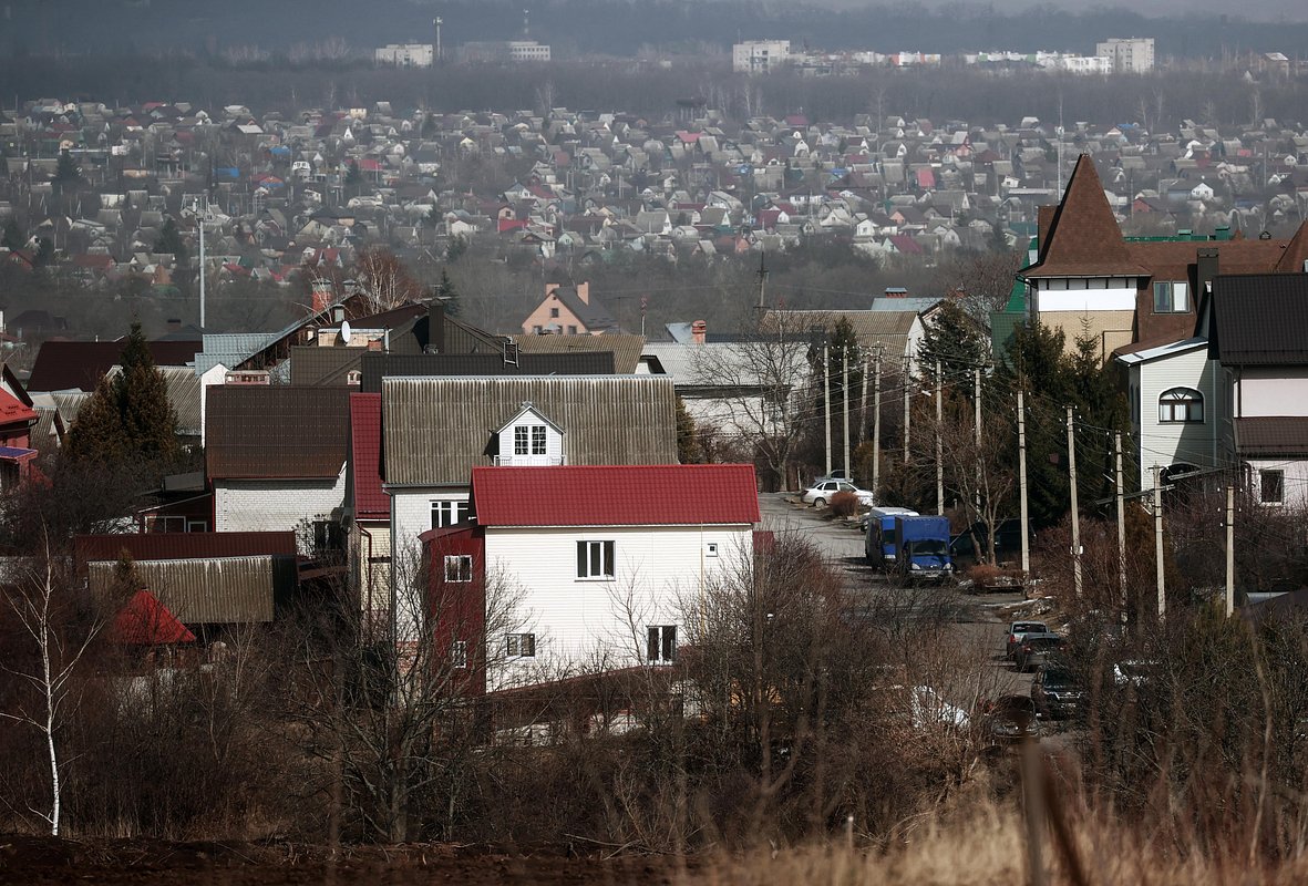 Россия. Курск. Вид на улицу Тамчишина