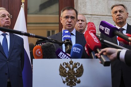 Мединский объявил о завершении переговоров России и Украины в Стамбуле