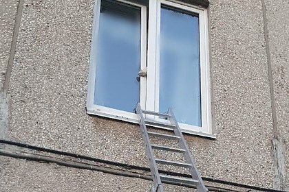 В Уфе спасли застрявшую в окне крысу