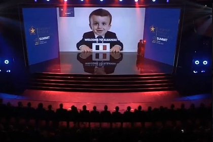 На саммите в Албании европейских лидеров показали в образе детей
