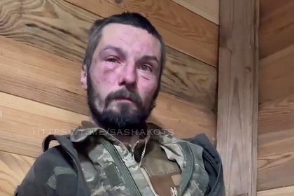 Российский морпех взял пленного после рукопашной схватки
