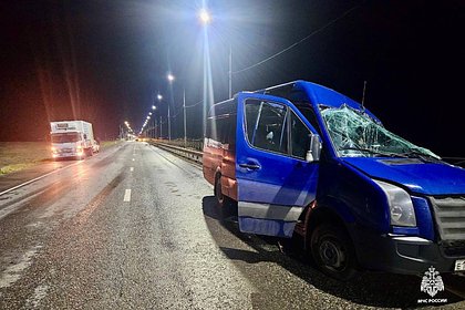 Смертельное ДТП с автобусом произошло в Калмыкии
