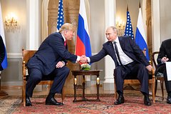 Дональд Трамп и Владимир Путин