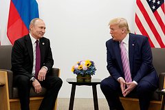Владимир Путин и Дональд Трамп