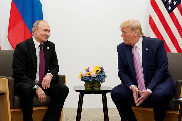 Владимир Путин и Дональд Трамп