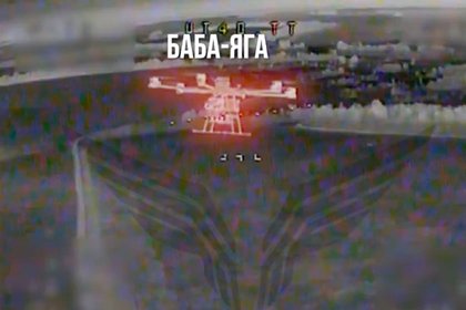 Появилось видео с уничтожением украинских беспилотников в Сумской области