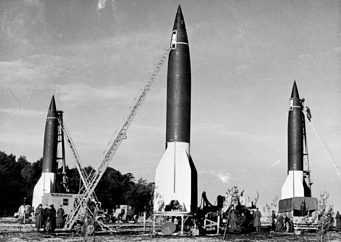 Ракеты Фау-2 готовятся к запуску