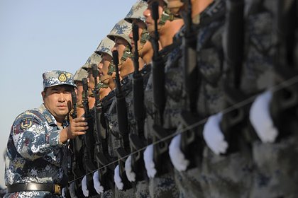 Китайские войска провели учения в Тайваньском проливе