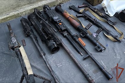 Росгвардия обнаружила тайник диверсантов ВСУ