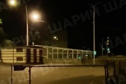 Появились кадры прилетов 20 БПЛА по заводу «Антонов» в Киеве