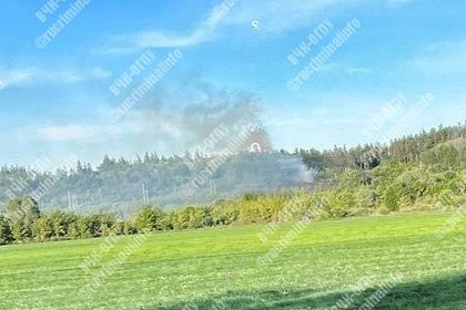 Появились кадры с места подрыва железнодорожного полотна в Белгородской области