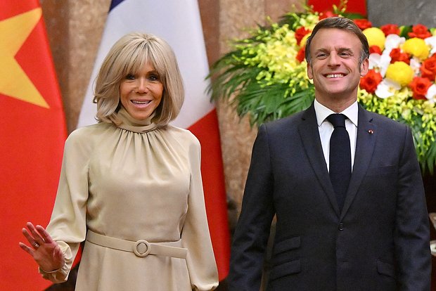 Брижит и Эмманюэль Макрон