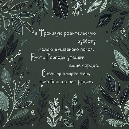 Траурная открытка с церковными свечами