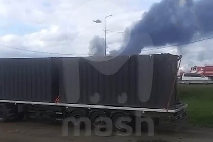 Момент взлета дронов из фуры в Сибири попал на видео