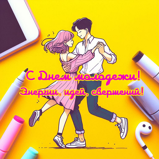 Красивая картинка на День молодежи