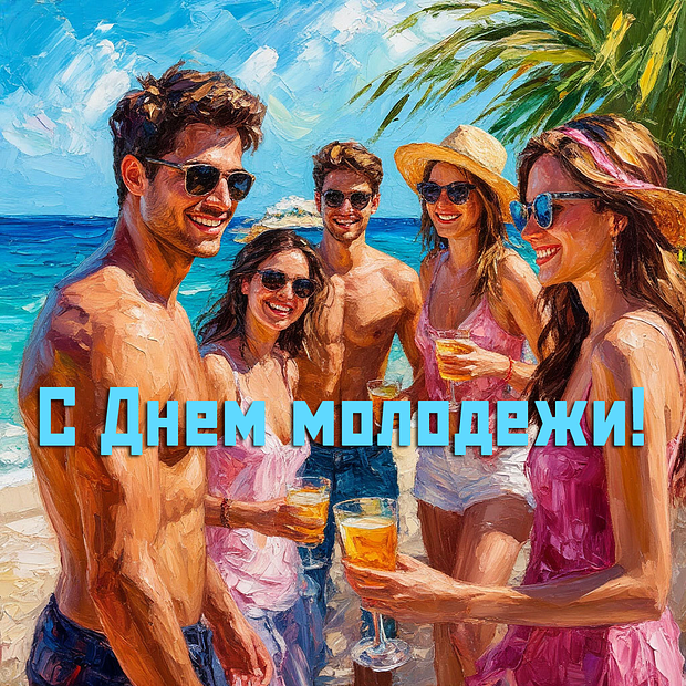 Красивая картинка на День молодежи